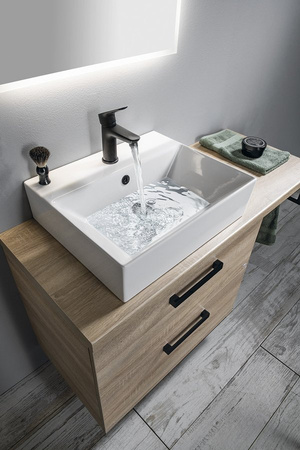 VEGA zestaw łazienkowy, szerokość 104 cm, dąb platin