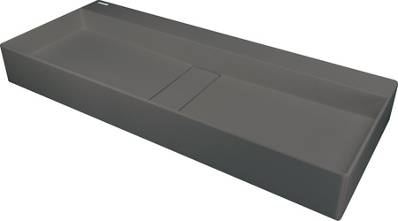 Umywalka granitowa nablatowa - z maskownicą