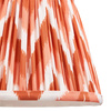 Zigzag Shade Apricot Orange Fabric 145x118x200mm
