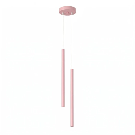 Lampa wisząca PASTELO 2 różowa