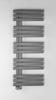 SILVANA grzejnik 500x1236 mm, srebro metaliczne