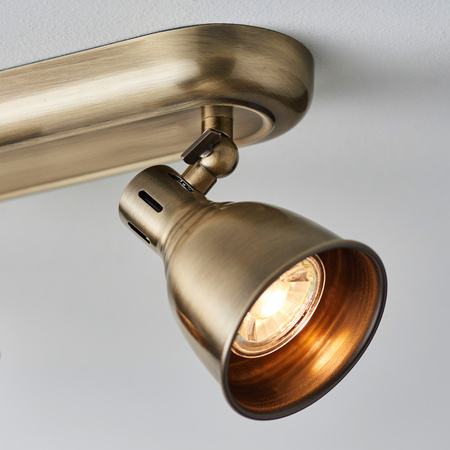 Westbury 4 Ceiling Light Antique Brass