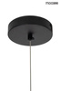 MOOSEE lampa wisząca LINEAL czarna