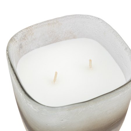 Mercury Candle White/Silver Medium Amber & Lily