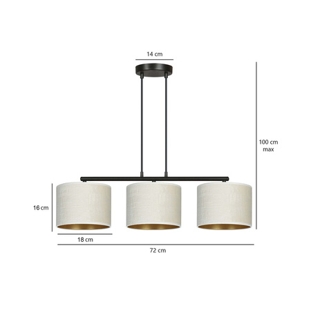 HILDE 3 BL WHITE