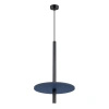 Lampa wisząca FELTRO 1 czarna/granatowa