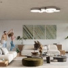 Lampa wisząca ARENA 45 szara