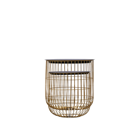 Woburn Nest Of 2 Side Tables 500x500x510mm