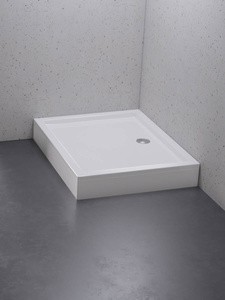 Brodzik prysznicowy CANTARE prostokątny 100x80x15,5 gł. 3,5 cm - 90 (obudowa zdejmowana, podstawa stelaż)