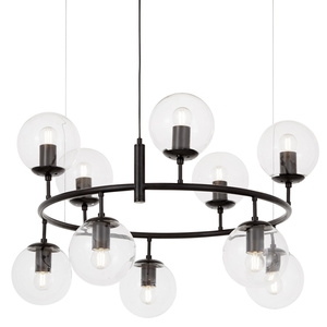 NOWOCZESNA LAMPA WISZĄCA CZARNA CEREDO NEO W10