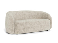 Sofa Lodi 2,5-osobowa – beżowa sofa Juto 4 z czarną podstawą 169 cm ACTONA