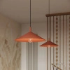 Lampa wisząca NOX 40 ochra czerwona