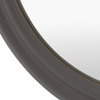 Suffolk Round Mirror Charcoal 600x25x600mm