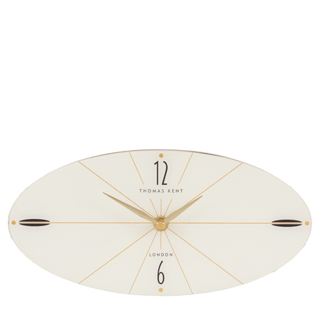 Greenwich Mantel Clock Dark Walnut 130x270x55mm