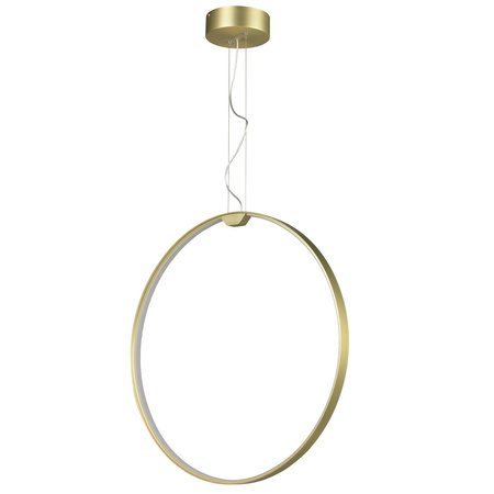 Lampa wisząca ACIRCULO 50 cm - złoty ring LED