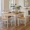 Eton Ext Dining Table White 1800/2300x950x750mm
