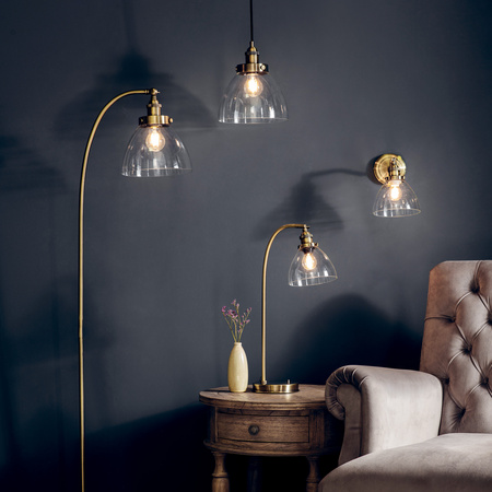 Hansen Wall Light Antique Brass