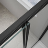 EASY BLACK kabina prysznicowa 800x800mm, szkło czyste