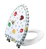 KID deska WC, kolorowy sitodruk