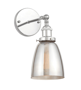 LAMPA ŚCIENNA KINKIET LOFTOWY FABI CHROM W1