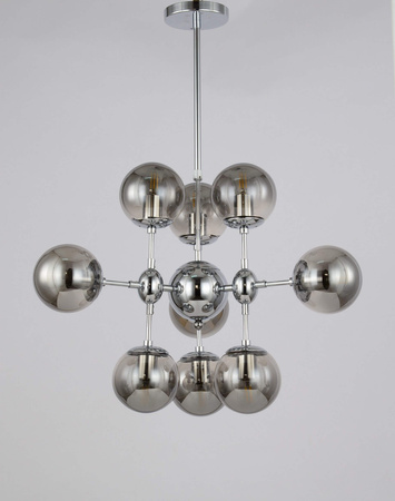 NOWOCZESNA LAMPA WISZĄCA GALA CHROM W10