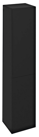 ESPACE słupek wysoki 35x172x32cm, 2 drzwiczki, lewa/prawa, czarny mat