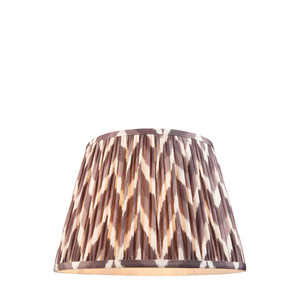Zigzag Shade Pearl Grey Fabric 240x250x350mm