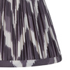 Zigzag Shade Pearl Grey Fabric 145x118x200mm