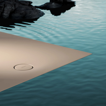 AQUAROCK kompozytowy brodzik prysznicowy antypoślizgowy, 80 x 140 cm, dune beige mat
