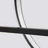 Lampa wisząca GLAD czarna LED 3000K