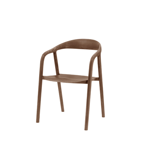 Madrid Dining Chair Walnut 552x565x775mm (2pk)