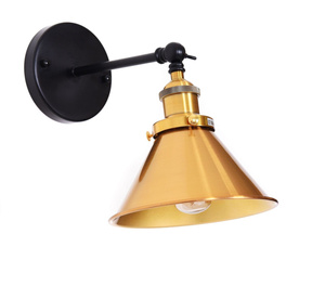 LAMPA ŚCIENNA KINKIET LOFTOWY CZARNY NORI W1