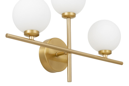 LAMPA ŚCIENNA KINKIET NOWOCZESNY MOSIĘŻNY MARSIADA TRIO NEO