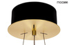 MOOSEE lampa wisząca SATURNUS 47 złota - LED, kryształ, stal szczotkowana