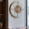Cogger Wall Clock Oak 60cm