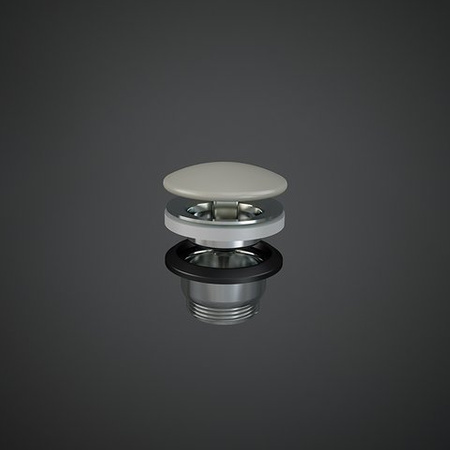 RAK-DUO odpływ z wolnym przepływem z maskownicą ceramiczną beż mat (505)