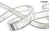 MOOSEE lampa wisząca WAVE 160B chrom