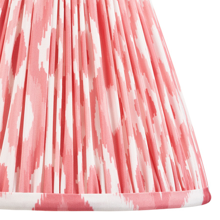 Ikat Shade Coral Pink Fabric 185x125x250mm