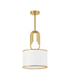 GLAMOUR LAMPA WISZĄCA BIAŁA ZANETTI D30