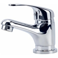 Bateria umywalkowa stojąca, chrom