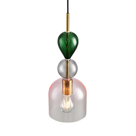 Lampa wisząca PASTELLO PINK kolorowa 15 cm