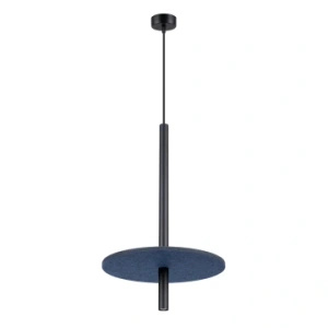 Lampa wisząca FELTRO 1 czarna/granatowa