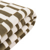 Lohko Sherpa Throw Olive  1520x1770mm
