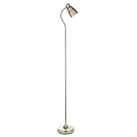 Classic Flexi Floor Lamp Bright Nickel
