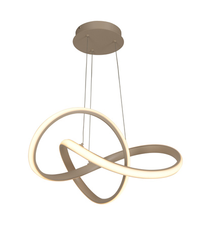 6064-113S Lampa wisząca mała BANDOL kaszmirowa - piaskowa