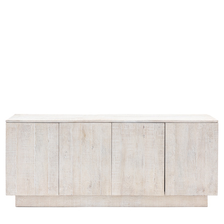 Iowa 4 Door Sideboard Whitewash 1700x450x700mm