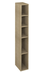 ESPACE słupek wysoki, otwarty z półkami, 20x172x32cm, wiąz Bardini