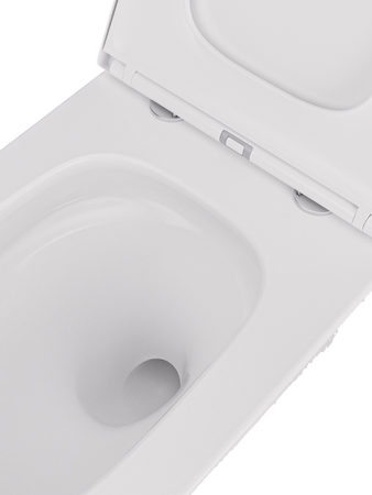 Miska WC z deską VORTEX wisząca owalna biały połysk GRAVIS TR2216R