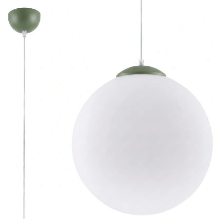 Lampa wisząca UGO 40 zielona oliwka