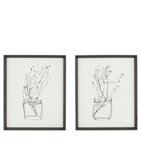 Delicate Nature Framed Art Set of 2